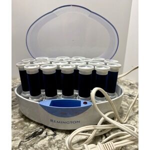VTG Remington Care Setter Ionic  20 Hot Rollers Velvet  Wax Core Clips NEW